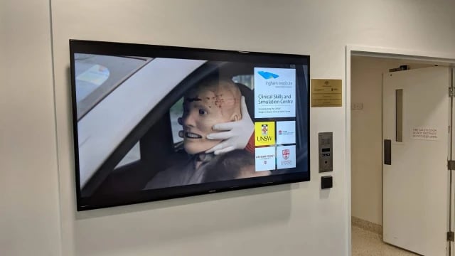 Clinical Skills Simulation Centre Display