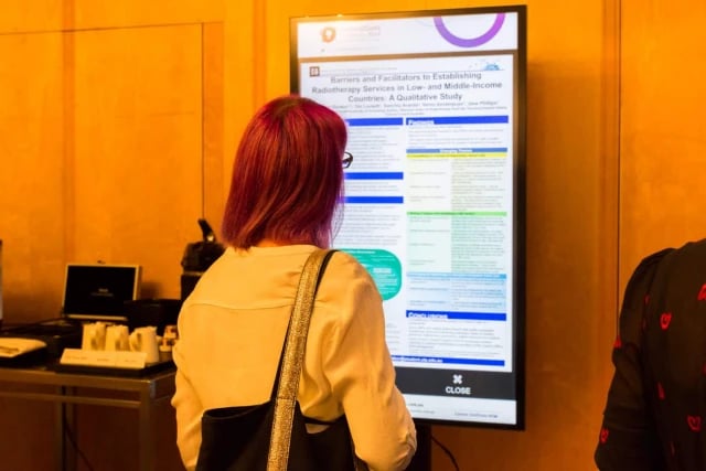 Conference Eposter Digital Display Viewer