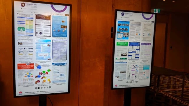 Conference Eposter Digital Signage Displays
