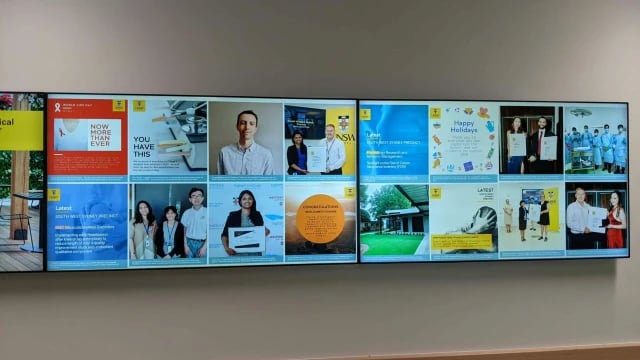 Medical Campus Video Wall Display