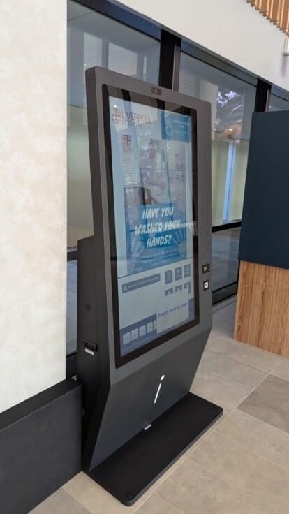 University Health Information Kiosk Display